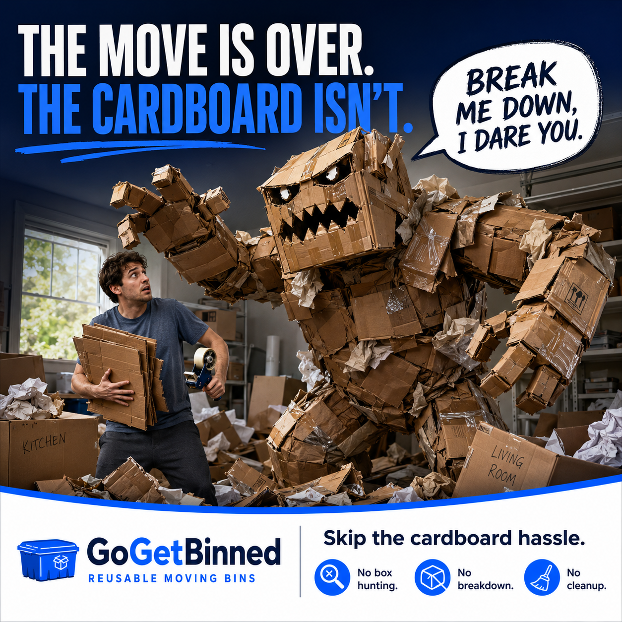 GoGetBinned reusable moving bins make moving less terrible