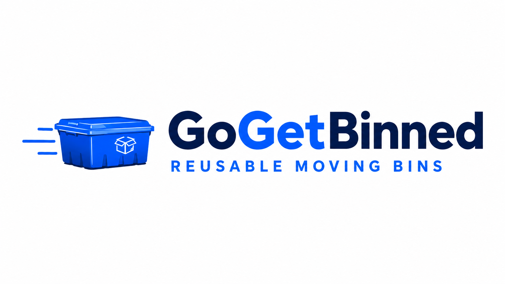 GoGetBinned reusable moving bins logo